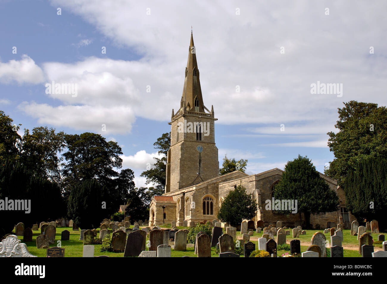 St. Peter`s Church, Sharnbrook, Bedfordshire, England, United Kingdom Stock Photo